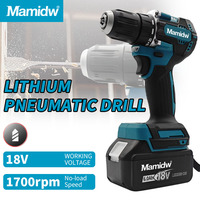 For Makita DDF487 18V Screwdriver Cordless Percussion Drill Electric Variable Speed Brushless Motor Impact Power Tools Drill