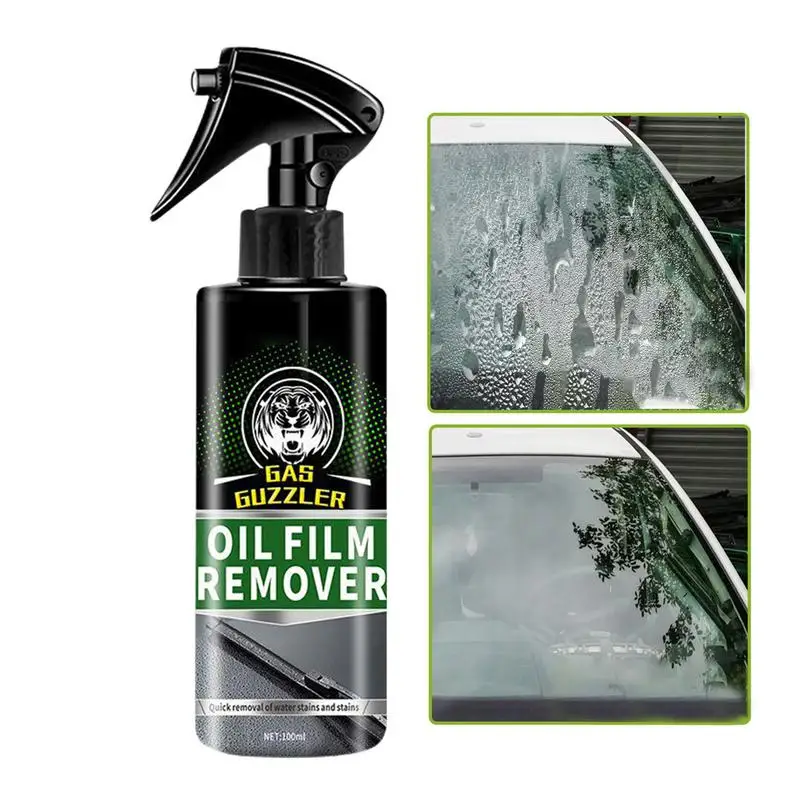 

Glass Greasy Film Cleaner 100ml Greasy Film Cleaner With Instant Effect Car Exterior Care Glass Spray For Windshield Rearview