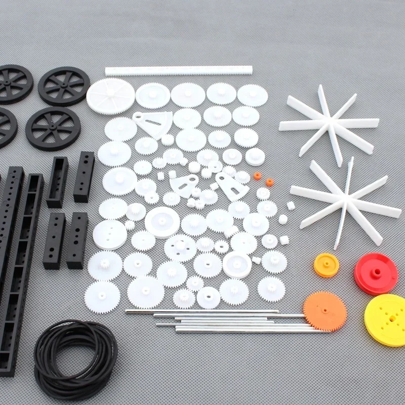 92 Kinds of Gear One Set 92pcs  Bag Plastic  Toys  for Model Robot Car DIY Accessories