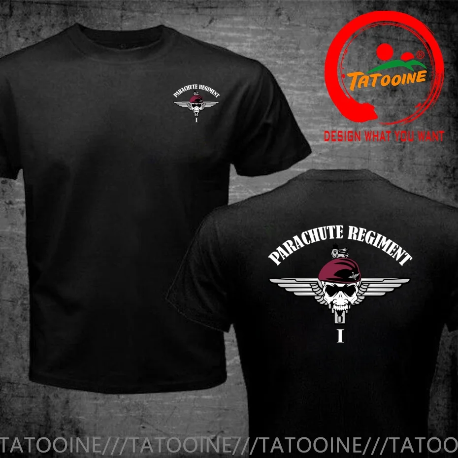 Parachute Regiment 1st Battalion 1 Para British Airborne Military UnitT Shirt Men Fashion Trendy Casual Clothing Stylish Tops
