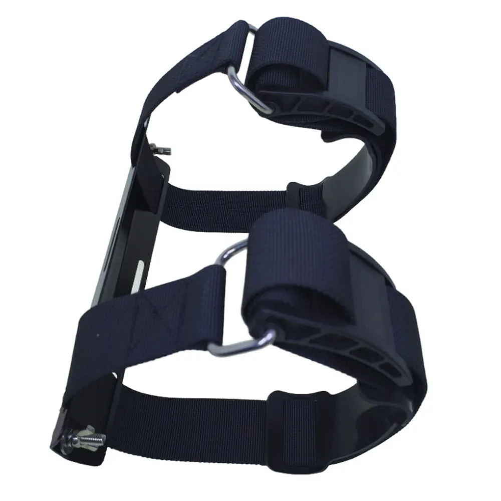 Aluminum Tech Scuba Diving Single Tank Adapter with 2 Tank Straps for Diving Cylinder Holder
