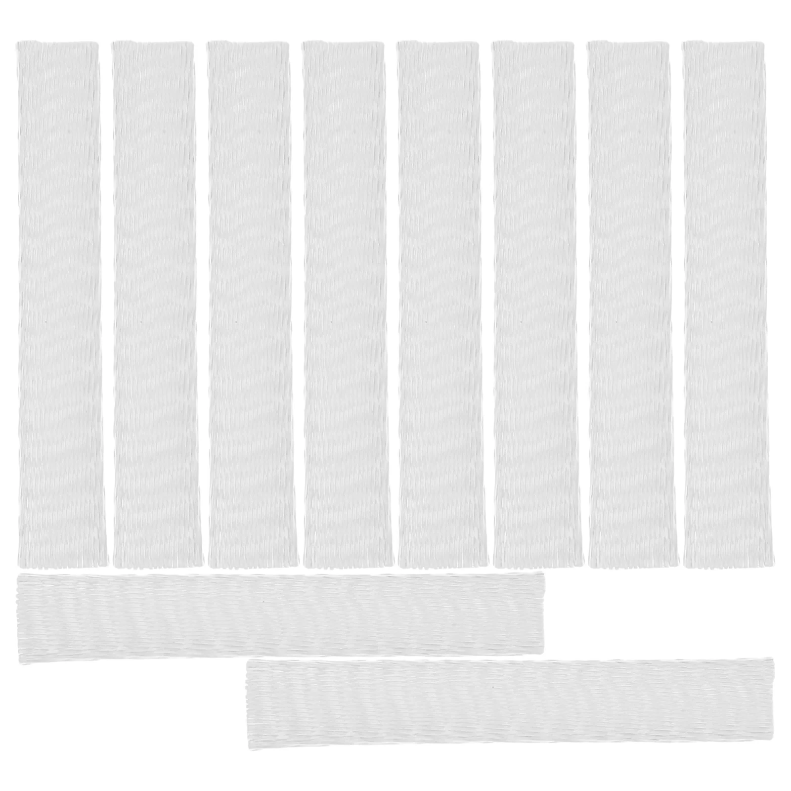 100 قطعة من أغطية حماية لفرشاة المكياج بتصميم شبكي مسامي للشكل المثالي وإكسسوارات السفر النظيفة للنساء