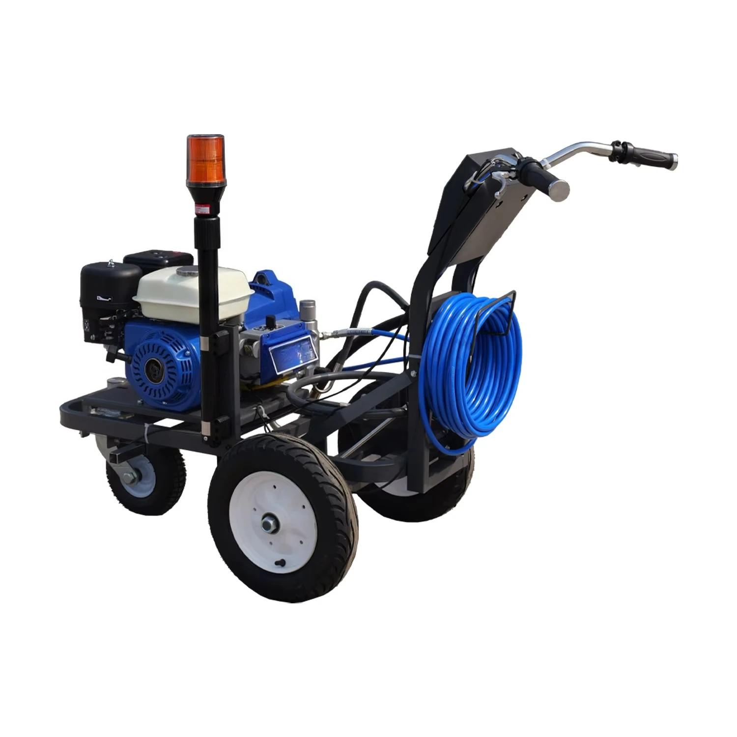 آلة وضع علامات على الطرق بالحرارة آلة رذاذ الطلاء لوقوف السيارات آلة شريط الخط #4