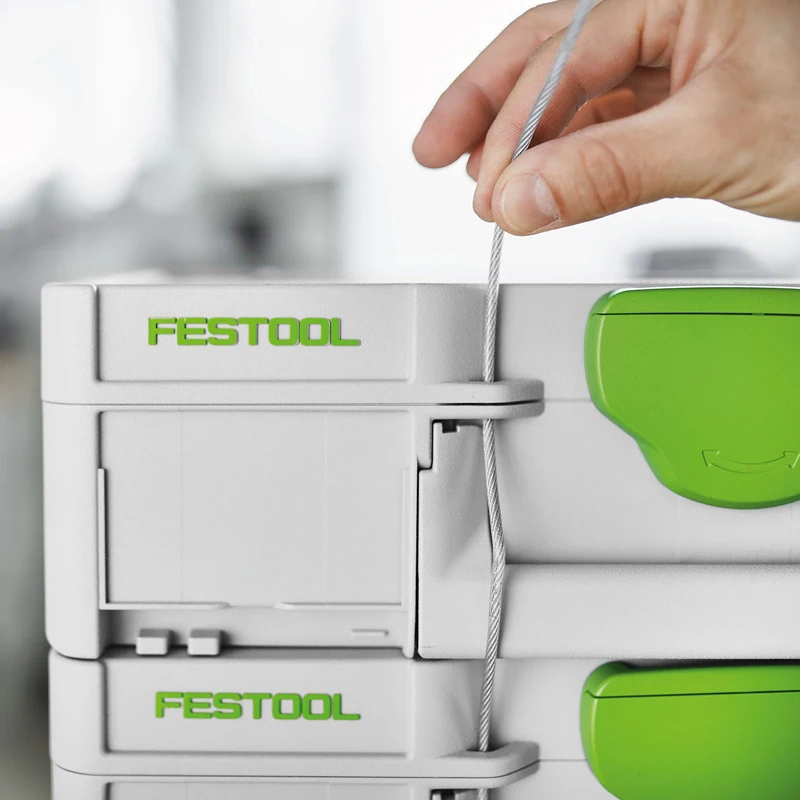 Festool 204843 MINI-Systainer Tool Box Durable Plastics Power Tool Accessory Storage Tool