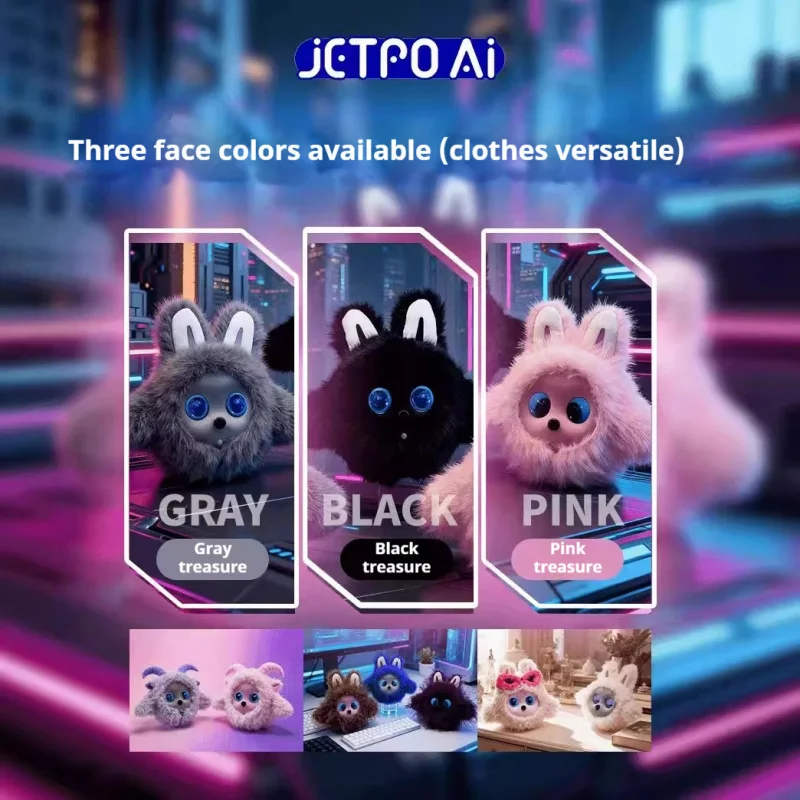 AI Desktop Pet Robot Compagno Interazione genitore-figlio, capacità di dialogo intelligenti Peluche a comando vocale.