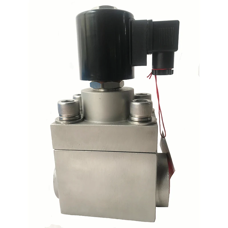 200bar 20MPa 2 way high pressure Water solenoid valve 1.1/4 inch Orifice 32mm SS304 DN32 normally Open