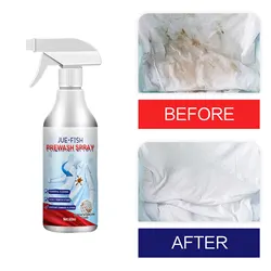 Clothes Stain Remover Clothing Oil Dirt Clean Clothes Decontamination Shoes Socks Yellow Cleaning Fabric Stains Cleaner Liquid