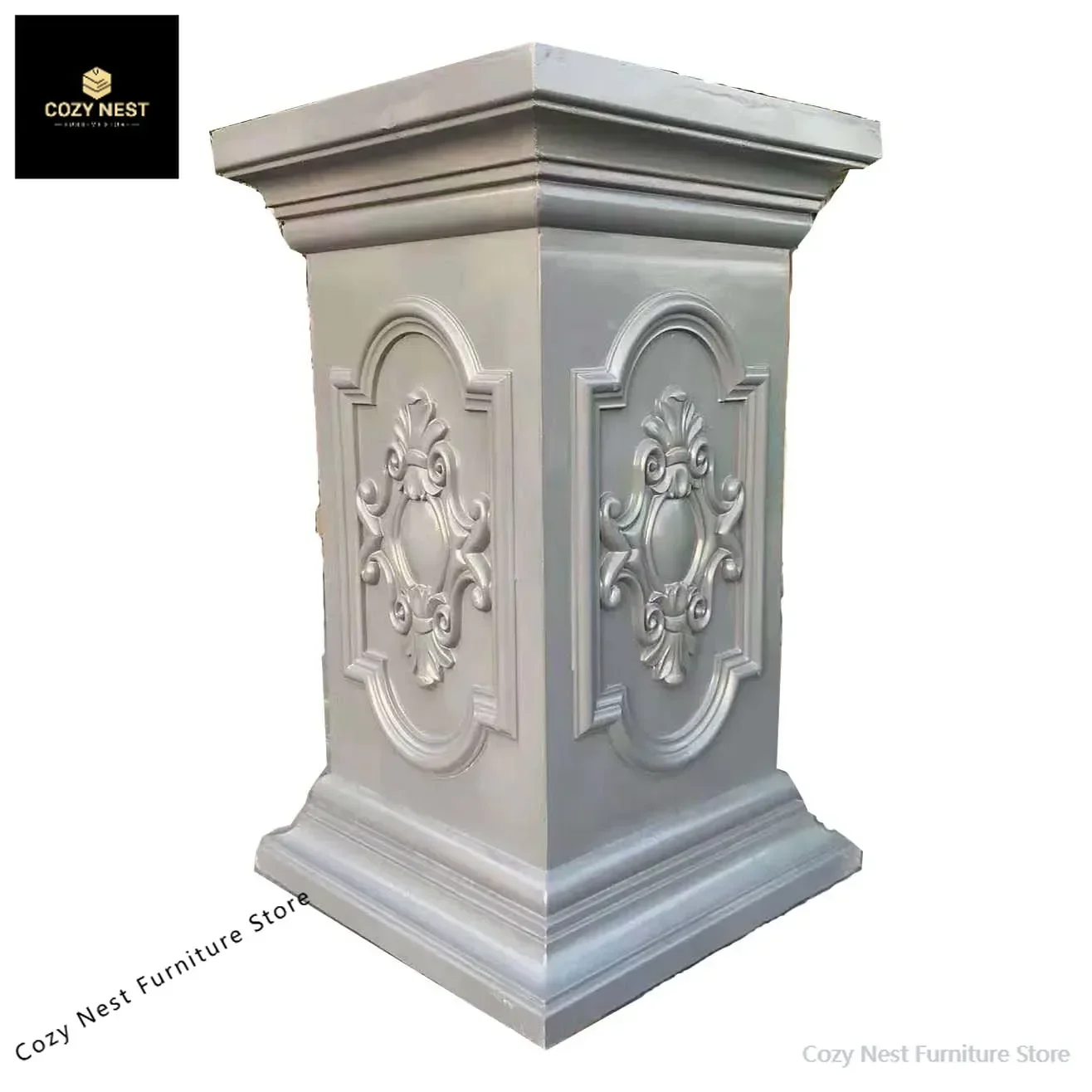 Roman columns, balcony fence model, handrails, guardrails, cement columns, european style villa molds, square thickened corner