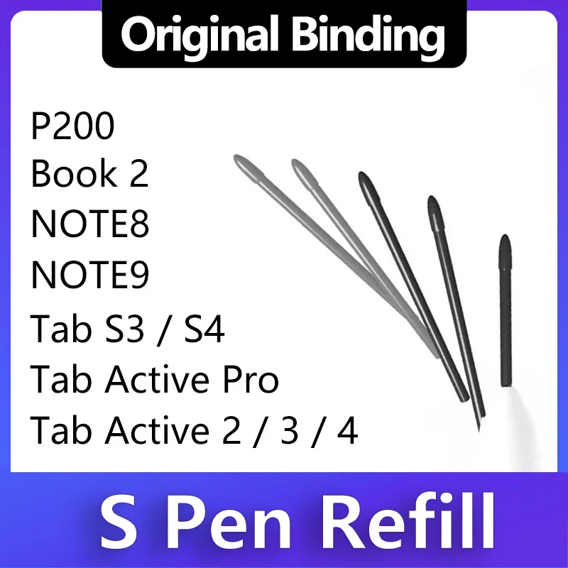 Suitable for original Samsung NOTE8 9 mobile handwriting refill S3/S4 Tab Active Pro  2/3/4 Nib Book2 tablet pen tips Nib