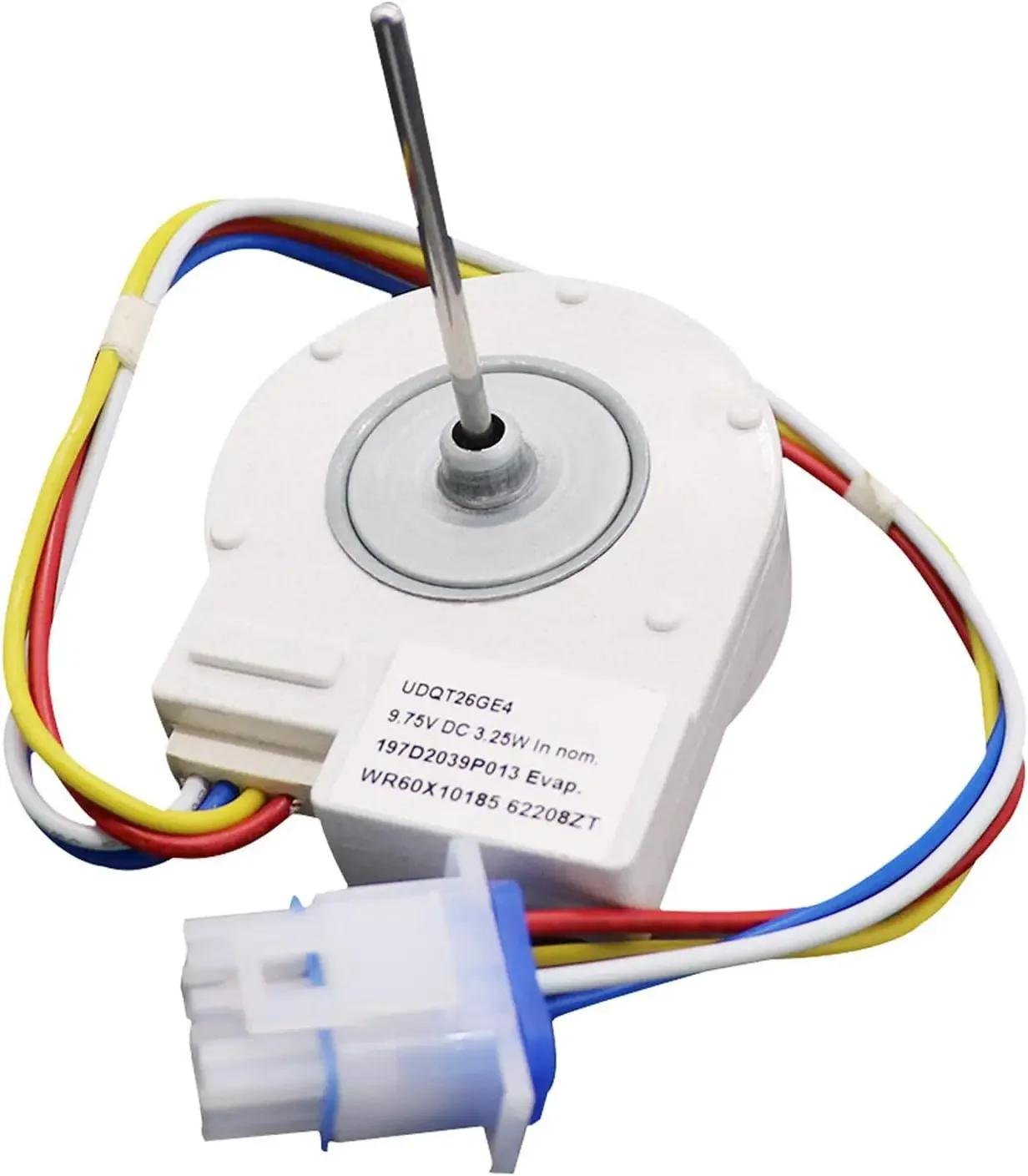 Motor del Ventilador del Evaporador WR60X10185 para Refrigerador WR23X10353 WR23X10355 WR23X10364 WR60X10277 AP3875639 WR60X10043 UDQT26GE