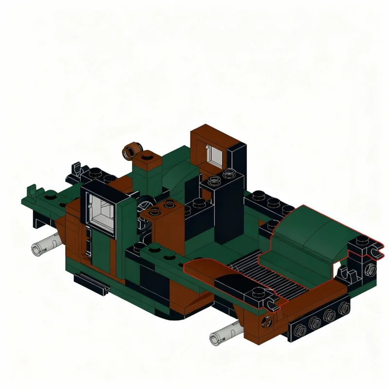 246pcs MOC Cars HMMWV Humvee H - đánh giá và giá Art Craft Building