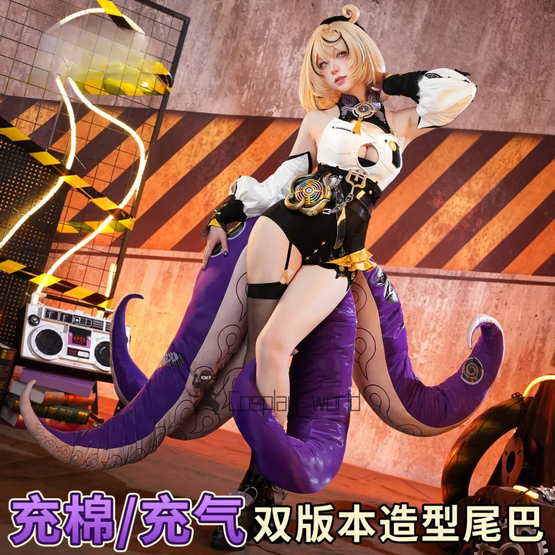 Juego Zenless Zone Zero disfraz de Cosplay Yidhari Murphy peluca mono Sexy uniforme cola Halloween Navidad juego de rol conjunto de fiesta