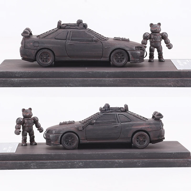 Street Warrior 1:64 Skyline GTR BNR34 รถโมเดลอัลลอย