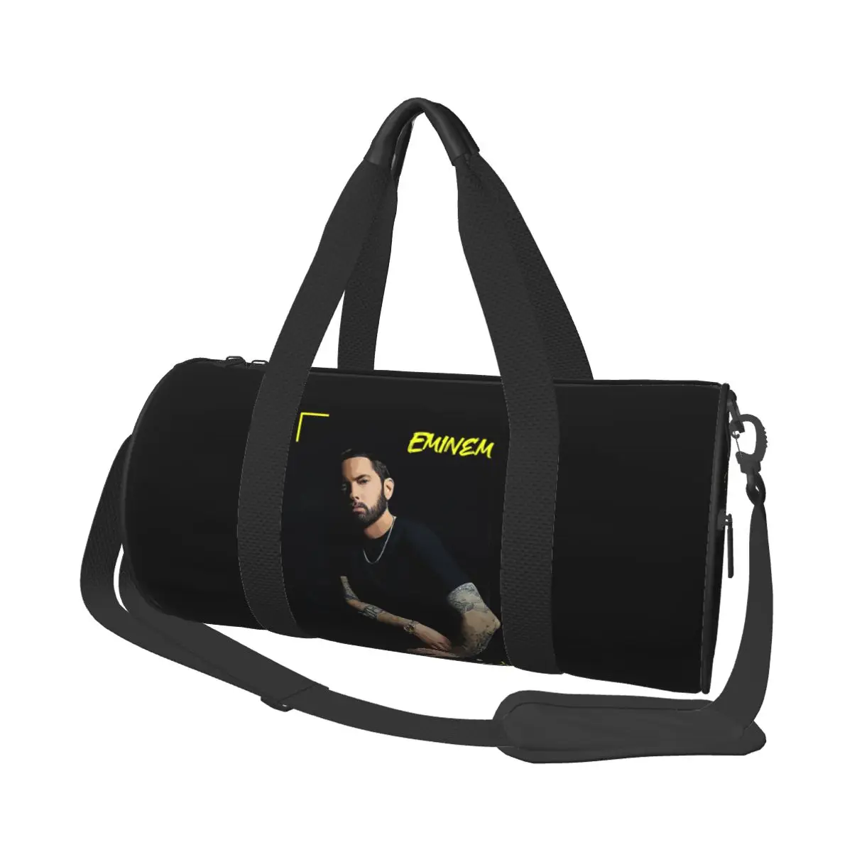 

Eminem American Pop Music Hip Hop Rapper Large Duffle Gym Bag Multi-Functional Duffle Travel Bags Handbags Fitness bag
