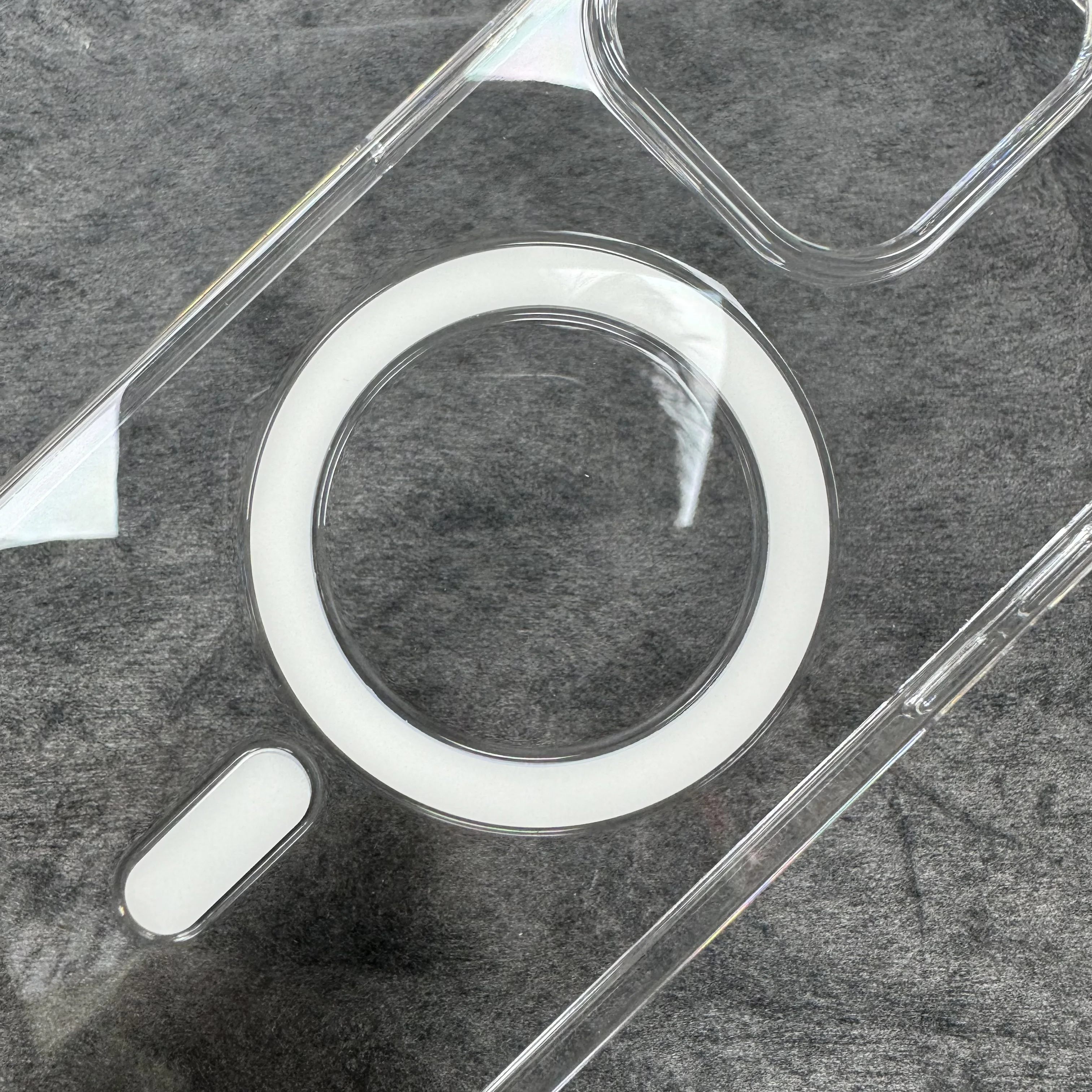 Premium AF+UV Coating Crystal Clear Hard Case For iPhone 15 Pro Max 14 Plus 13 12 Magnetic Cover For Magsafe Pop Up Animations