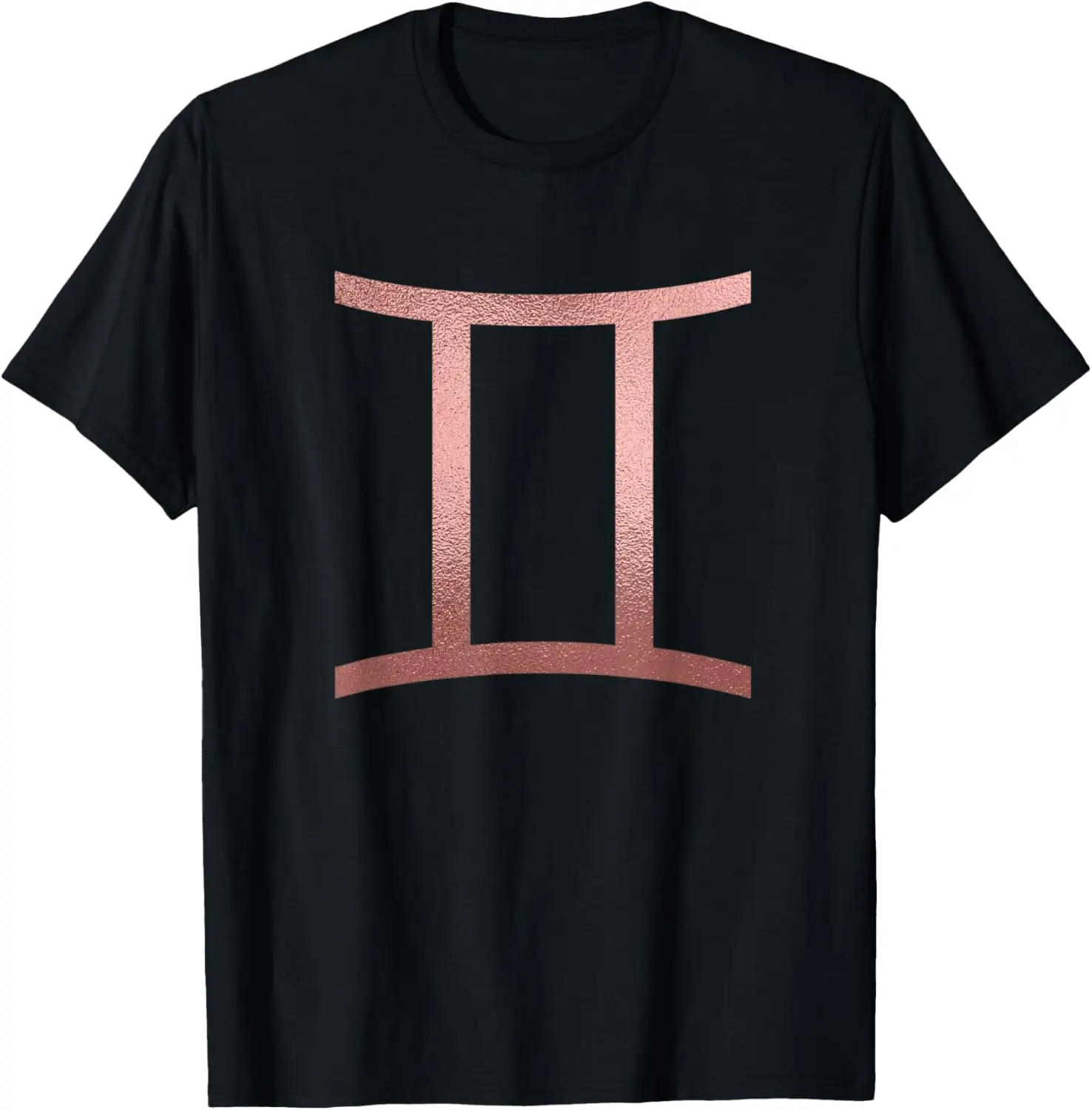 

Rose Gold Gemini Twins Symbol Zodiac Star Sign T-Shirt
