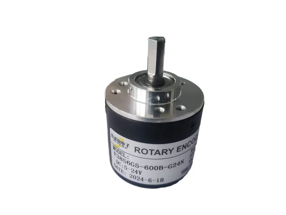 New Incremental Rotary Encoder 3806-600BM-G5-24C  2-phase 600ppr diameter 38mm shaft 6mm Optical encoder