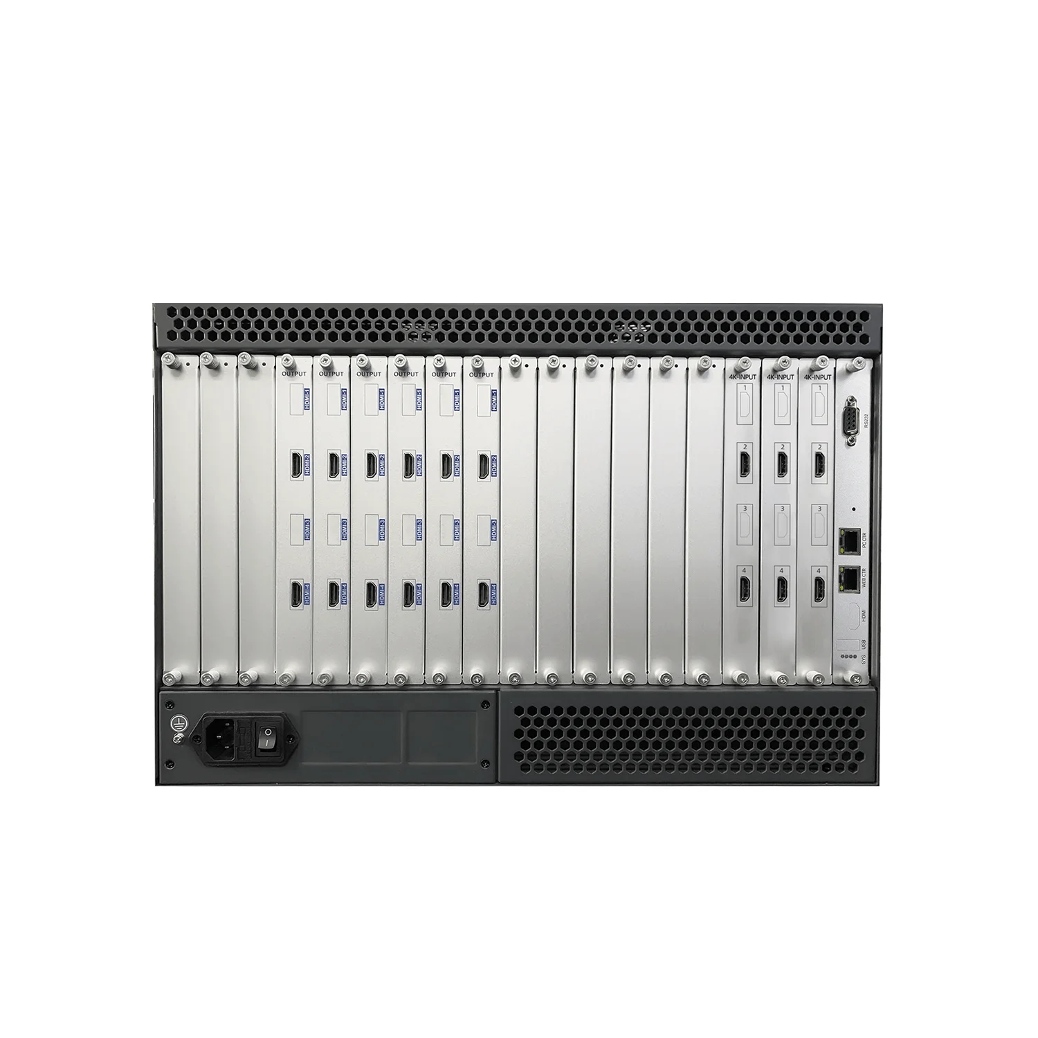 4K30 Roaming Splicing PIP for LED/LCD Display Ultra HD 4K30Hz Video Wall Controller Modular FPGA Splicing Processor with