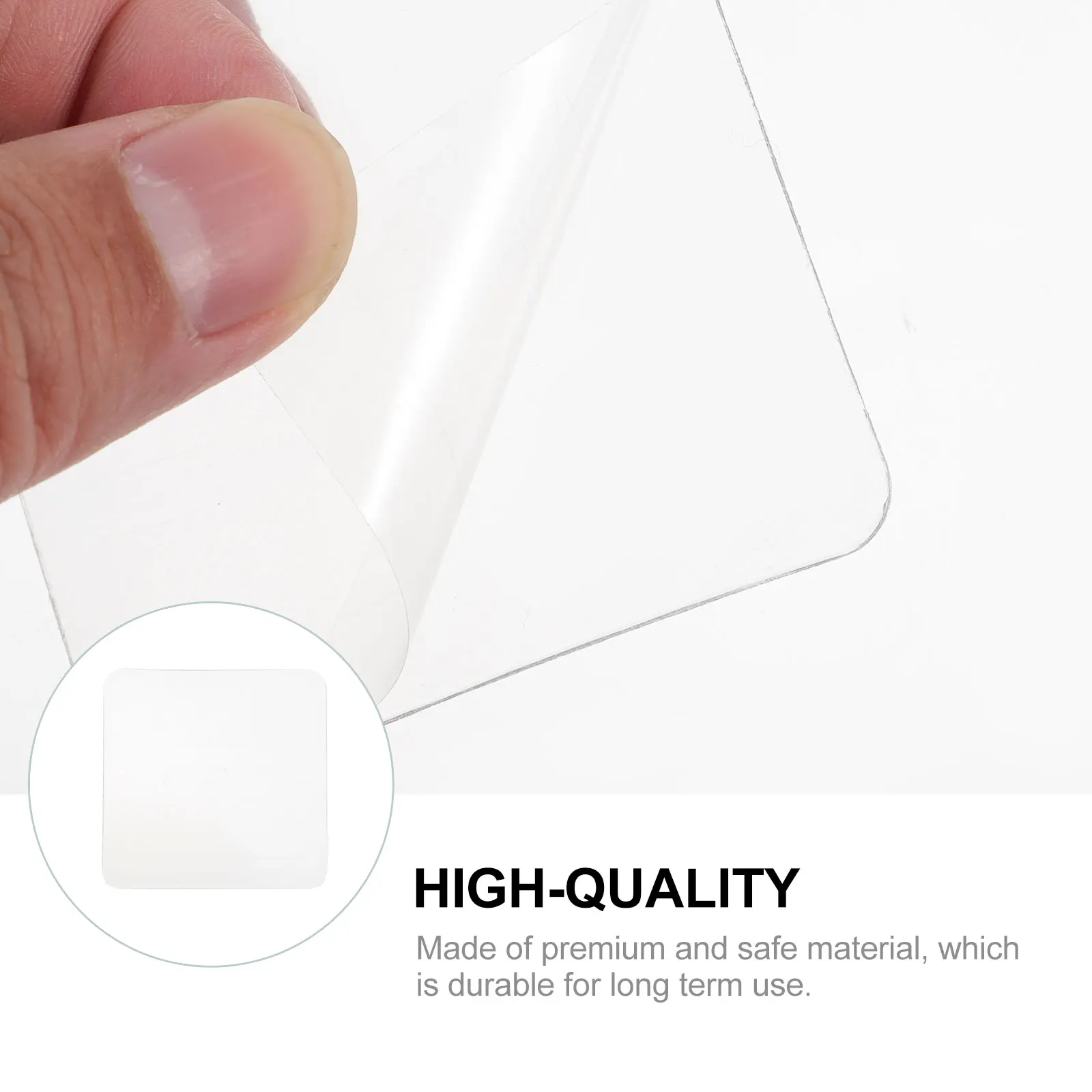 

15 Pcs Anti Slip Carpet Stickers Transparent Gripper Pads for Rugs Adhesive Tape No Residue Bath Mat Floor Sticker Home Office