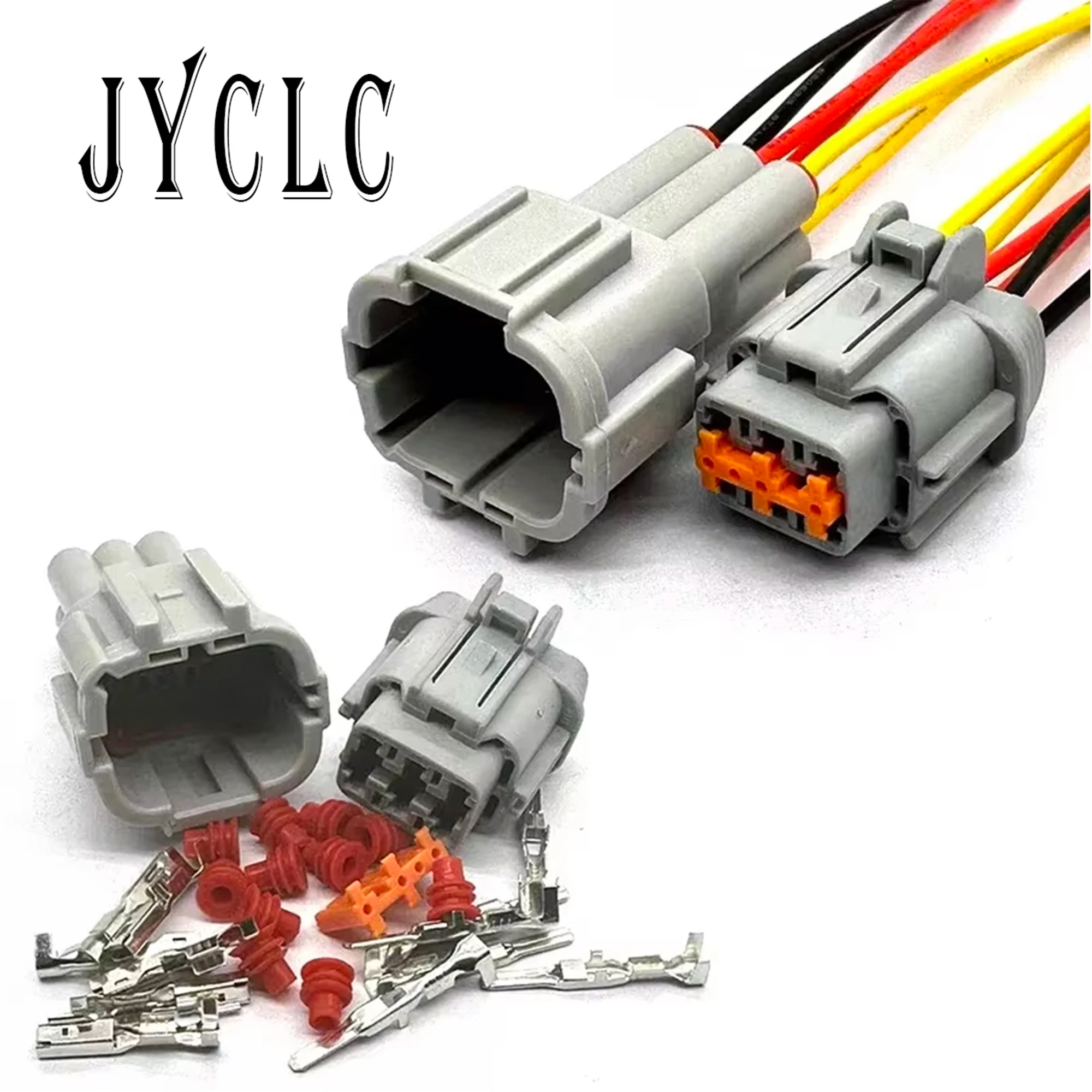 1 Set 6 Pin 6185-1175 Automotive Electrical Headlight Socket Light Lamp Connector For Nissan Teana PB291-06127 PB291-06127