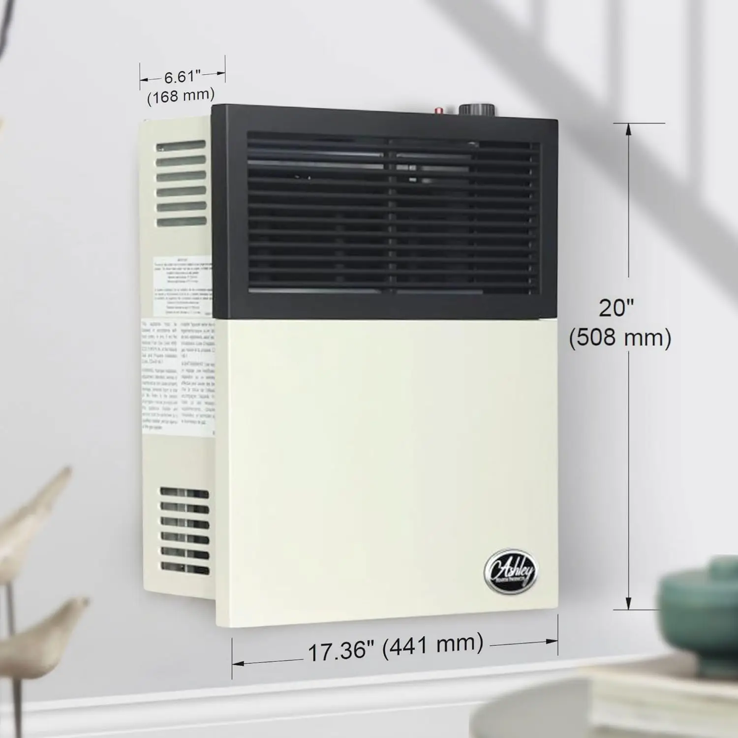 Produkte 11.000 BTU Direct Vent Liquid Propan Wandheizung mit Piezo-Blitz, Sicherheitspilot und gebaut