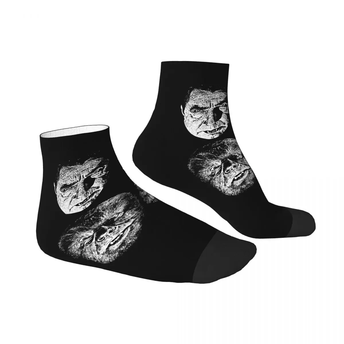 Chaussettes universelles Studios, monstres, drácula, Wolfman, Frankenstein, bas Harajuku, toutes saisons, accessoires pour unisexe