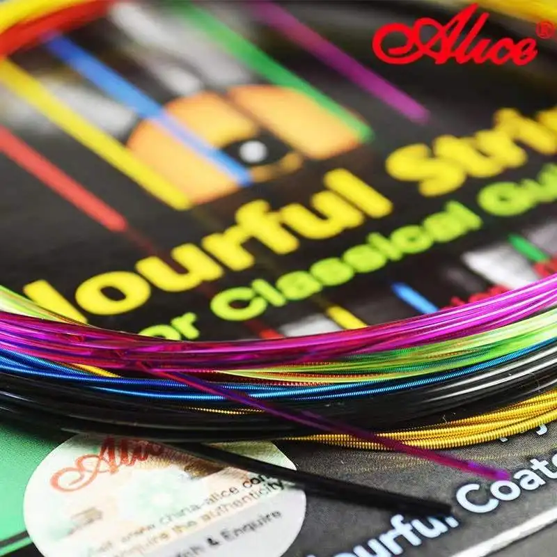 Alice A107C Classic Guitar Strings Colourful Nylon Strings For Classical Guitar One Set