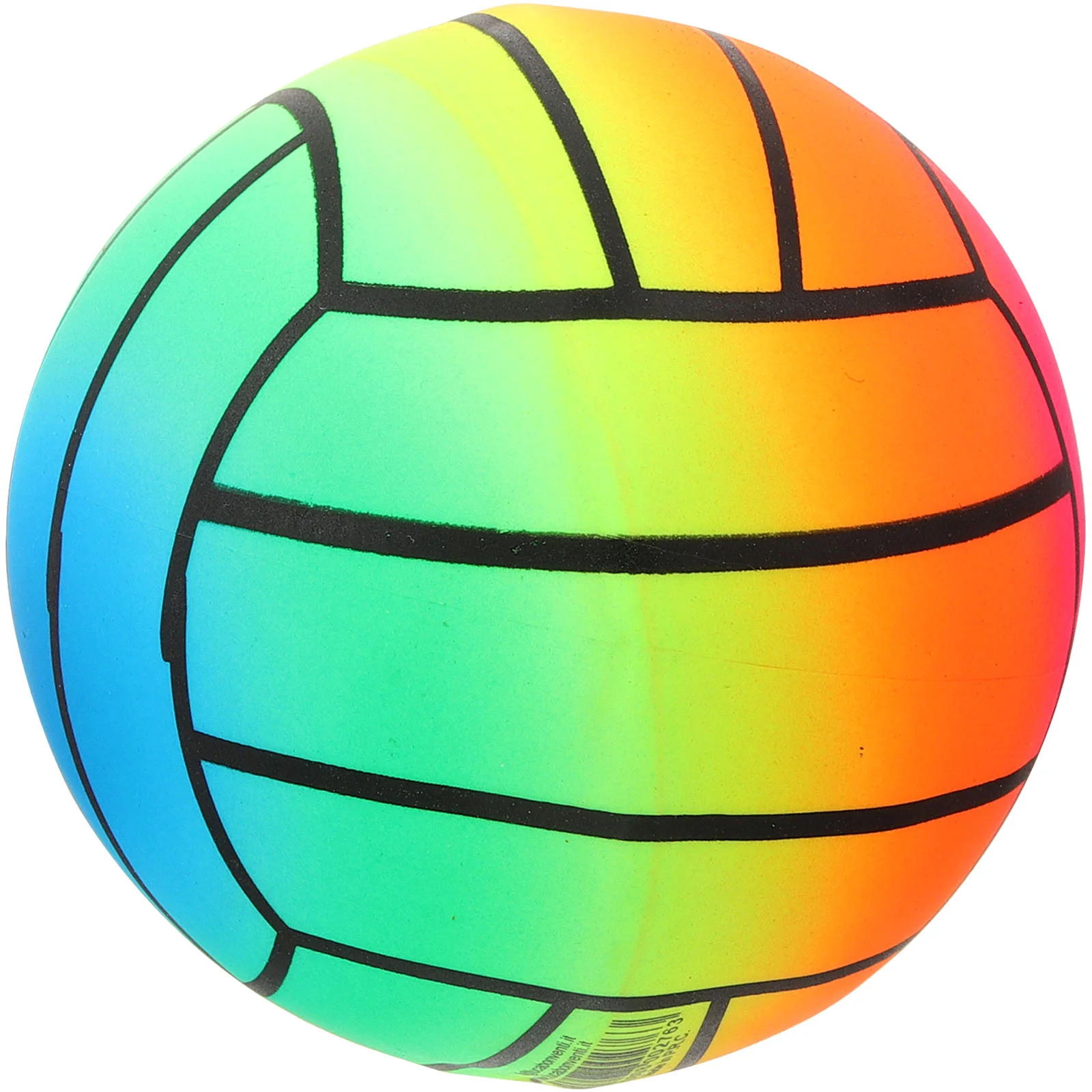 Thickened Rainbow Pvc Volleyball Children's Inflatable Toy Indoor and Outdoor Sports Equipment Beach Balls Large