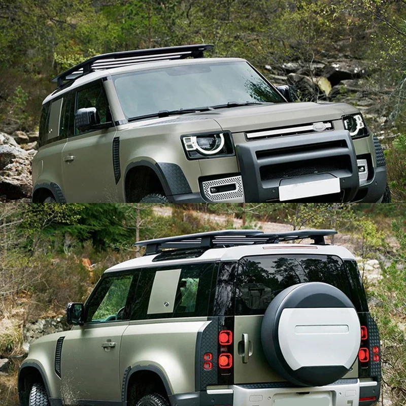 Roof general luggage frame car general luggage double luggage rack for Land Rover Defender 90 2021 2022 2023 2024 platform roof