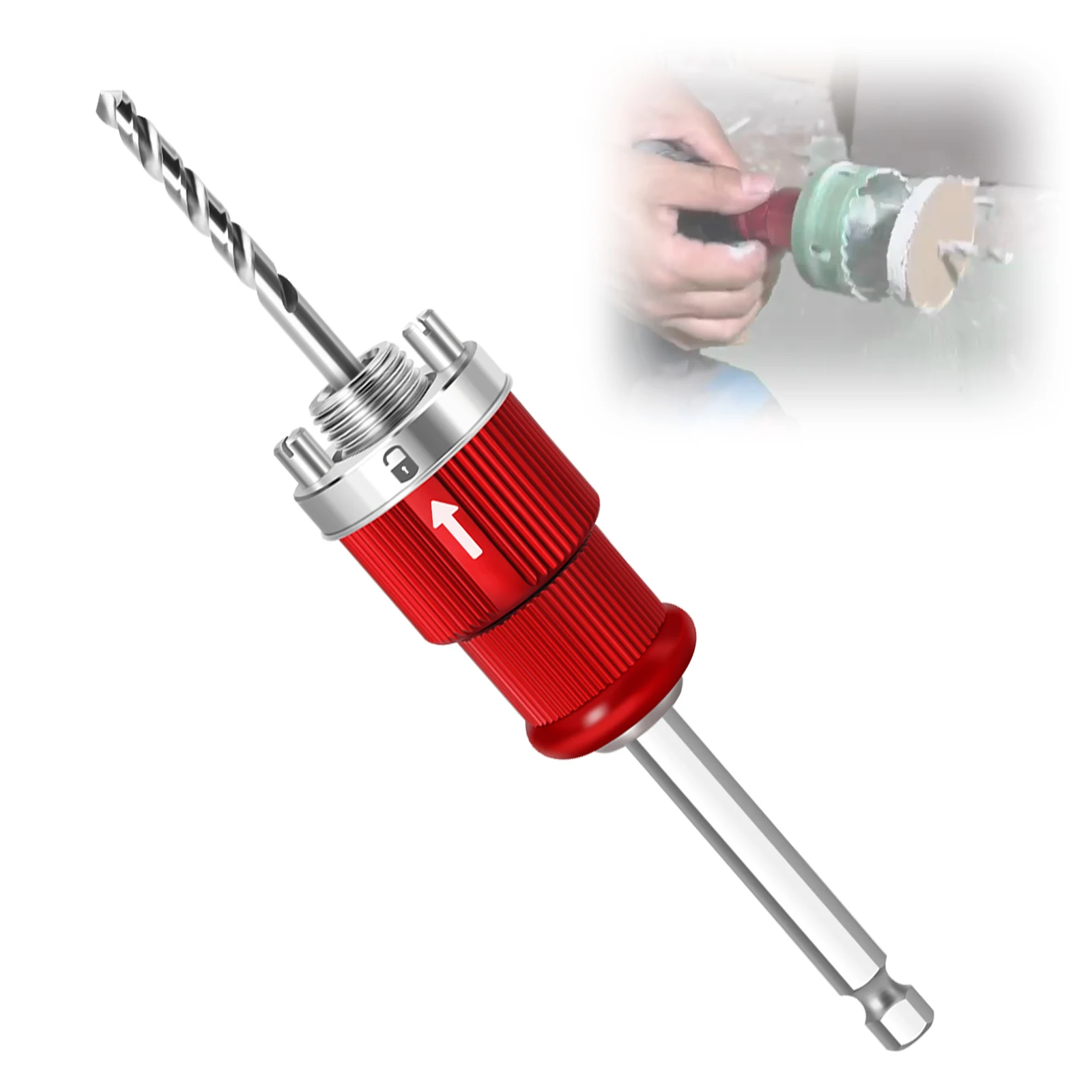 pour-scies-de-5-8-po-et-m16-mandrin-snap-lock-plus-a-tige-hexagonale-de-3-8-po-fini-les-dechets-bloques-conception-a-ejection-automatique
