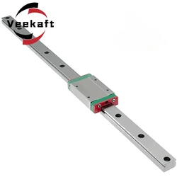 MGN7 CNC 7mm miniature linear rail guide MGN7C L100 150 200 300 400 mm MGN7C or MGN7H narrow slider for VORON 0.1 3D printer