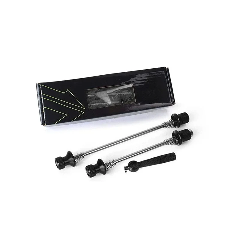 

New Bicycle Skewer Lever Quick Release Bike QR Wheel Locking Security Anti Theft Skewers