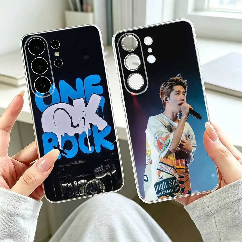 ONE OK R-ROCK Band  Phone Case For Samsung S25,S24,S21,S22,S23,S30,Ultra,S20,Plus,Fe Transparent Cover Gift