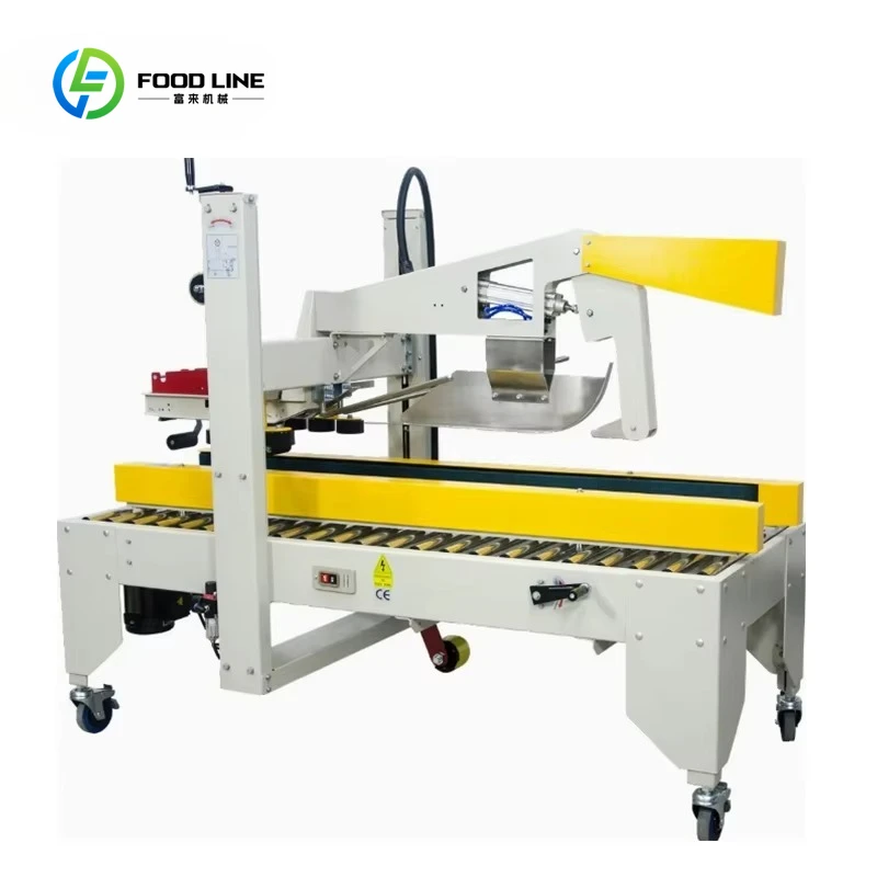 Customized Electric Automatic Carton Box Sealing & Folding Machine Filling Labeling Wrapping for Food Packaging Paper Material