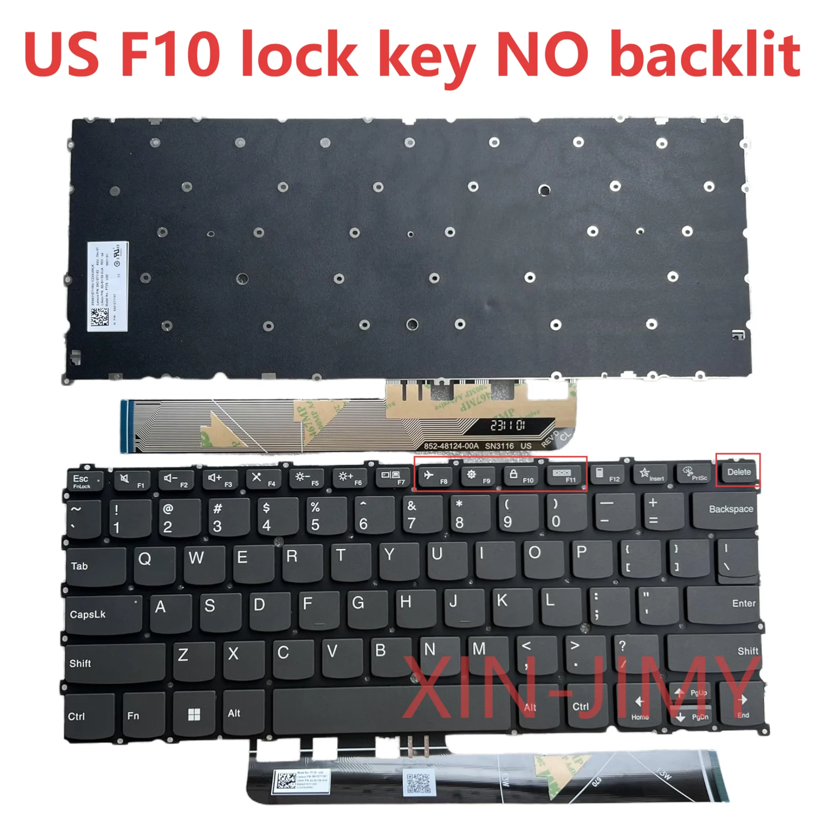 

82UD US backlit keyboard For Lenovo Yoga 6 13ABR8 Yoga 6 13ALC7 82UD ThinkBook 13s G4 ARB 13s G4 IAP laptop
