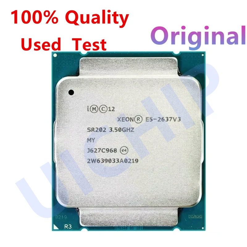 100% Original xeon E5 2637 V3 3.5GHz Quad-Core LGA 2011-3 processor