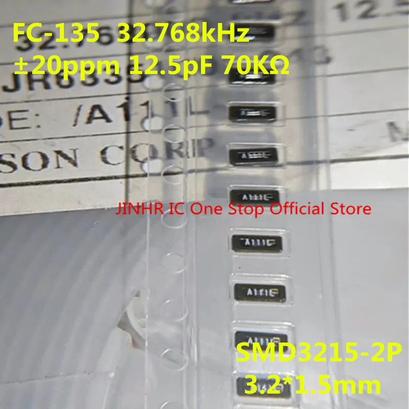New 10PCS FC-135 32.768000KHz Q13FC1350000400, 32.768kHz ±20ppm 12.5pF SMD3215-2P Crystal