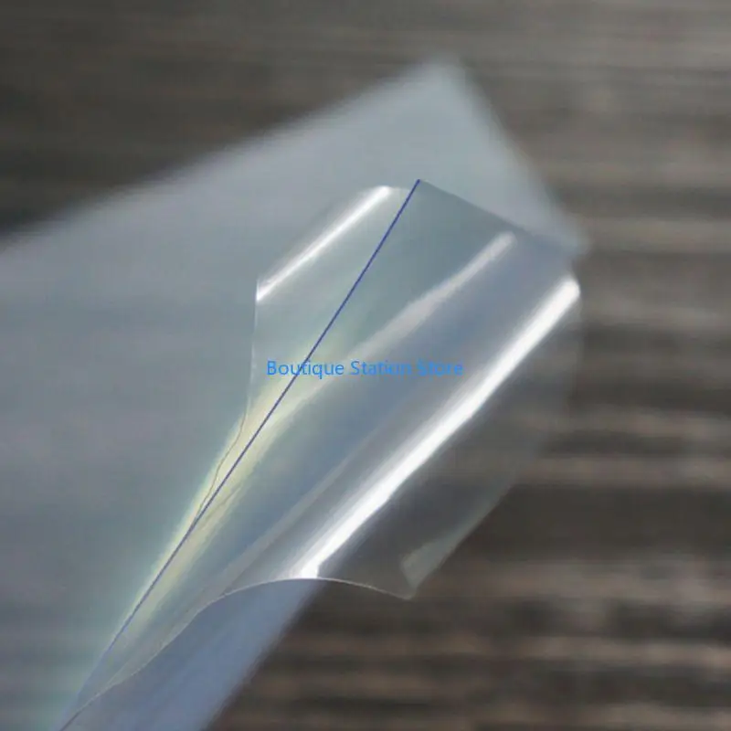 Lámina Plástico Transparente Flexible Manualidades