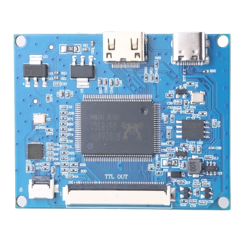 

50Pin TTL LCD Screen Driver Board LCD Display Screen Assembly Unit 800X480 Combination Driver Controller Board