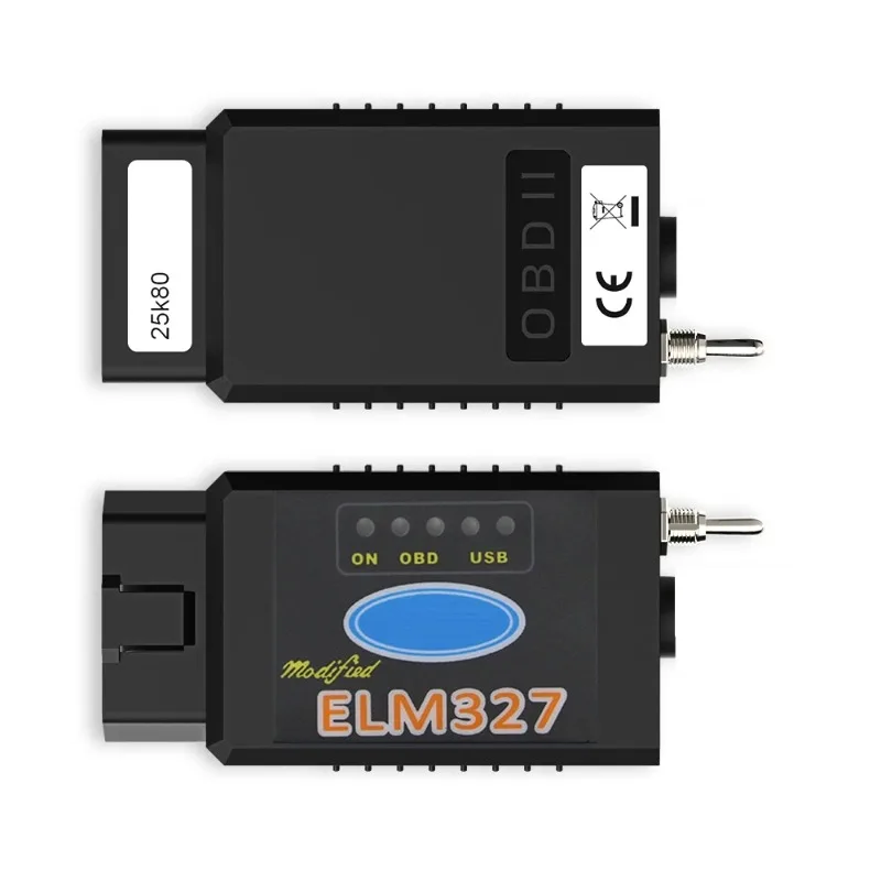 OBD2 Resource ELM327 WIFI/BT V1.5 Chip PIC18F25K80 FORSCAN For Ford Coding ELM 327 HS MS CAN BT/WIFI - view 3