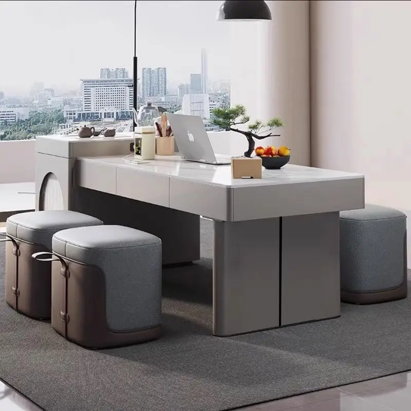 Insel, Couchtisch, Kombination, Teleskop, Wohnzimmer, Smart, Zuhause