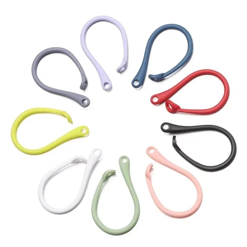 Soft Silicone Anti Lost Ear Hooks Headphone Holder Accessories Anti-Fall Bluetooth Earphones Holder For Air Pods 1th 2th 3th Gen