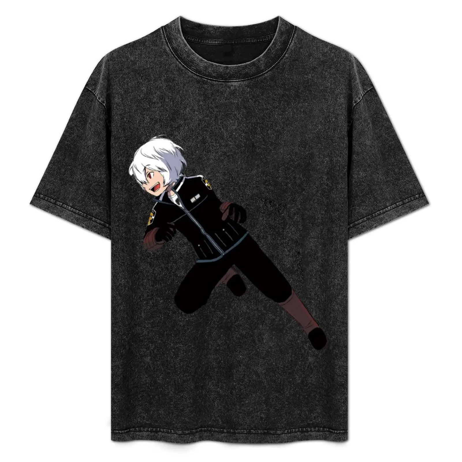 

Футболка World Trigger, хлопковая рубашка с короткими рукавами для активного спорта