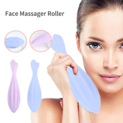 Alwafore Silicone Face Massager, Levantamento De Pele Facial Do Corpo, Rugas Remover, Ferramentas De Cuidado De SPA, Rolo De Rosto, Beleza