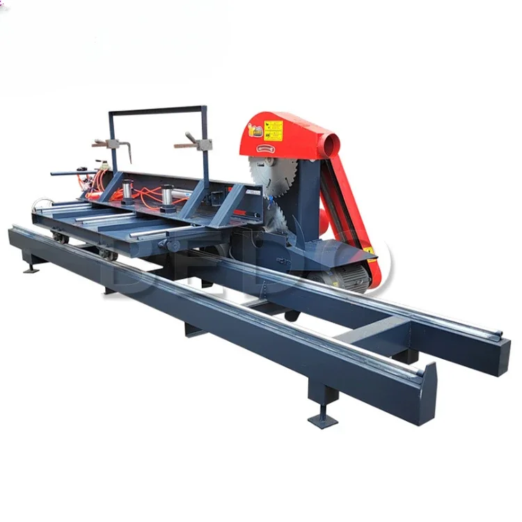 Small Double Saw Blade Wood Sliding Table Saws Cart Tools Saw Machines Other Woodworking Machinery Indonesia