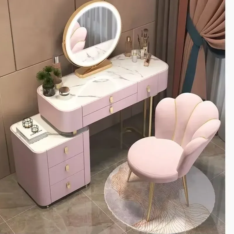 

Light luxury fairy chair dressing stool makeup chair dresser girls simple bedroom manicure durable