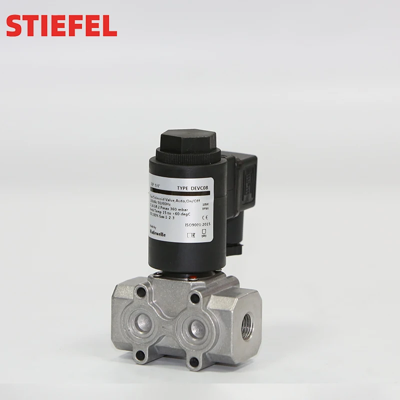 360 rotary solenoid valve 24v 220V factories in China for steam boiler industrial electrovalvula solenoide gas 120v