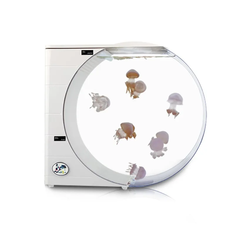 

Top Selling China Mini Fish Tank With LED Light on the Table Aquarium Cabinet for Home Pets Aquariums