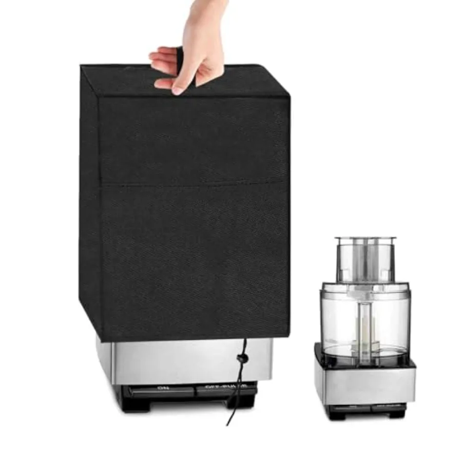 

Пылезащитный чехол с карманами для хранения больших кухонных комбайнов с чашками 1114, совместимый с Cuisinart и Hamilton Beach Kitchen Applian