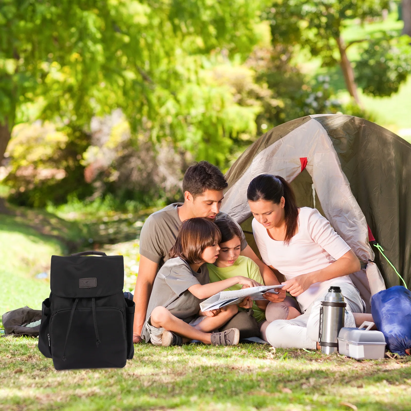 

Стильный детский подгузник большой емкости на шнурке, органайзер для путешествий, влажной и сухой уборки, прочный, легкий для мам, легкое хранение, чистота